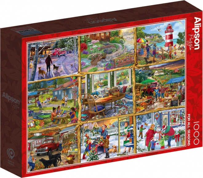 Puzzle tutte le stagioni 1000 pezzi