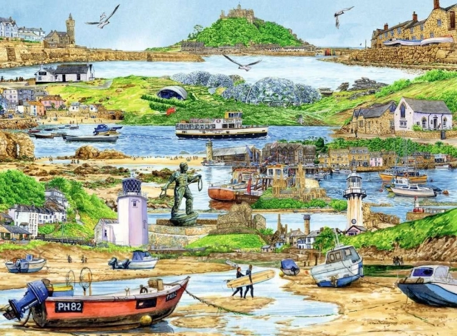 Ravensburger Puzzle Escape to Cornwall 500 Pieces