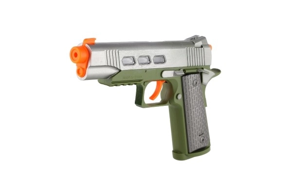 Toy Gun with Accessories Plastic Battery Operated with Sound and Light in Box 25x25x4cm