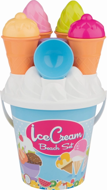 Androni Sand Play Set with Ice Cream - Medium, Blue