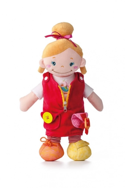 Sensory Doll with Fasteners Ala