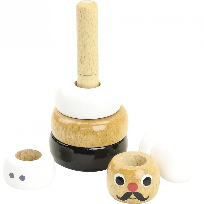 Vilac Wooden Stackable Chef Tower Toy