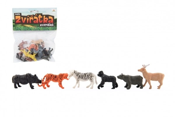 Mini Safari Zoo Animal Figures