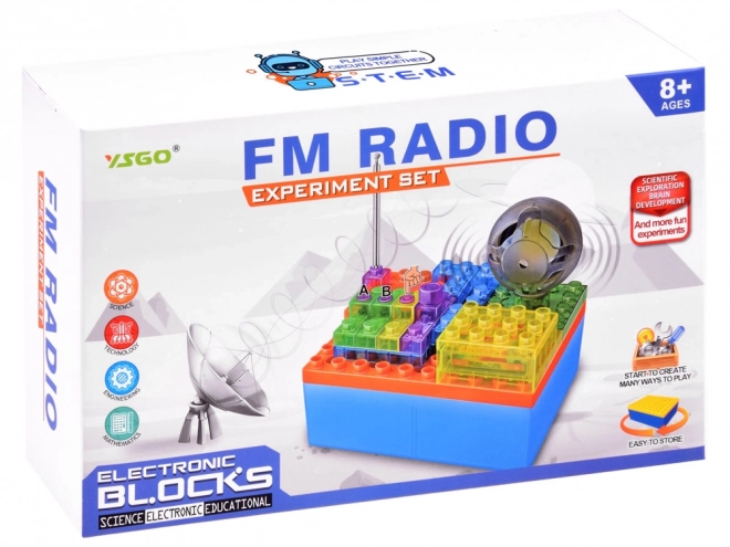 Educational Block Set Build Your Own Radio for Little Engineers