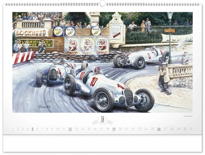 Wall Calendar Oldtimers by Václav Zapadlík 2025