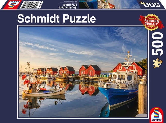 Schmidt Puzzle Harbor Weisse Wiek Germany 500 Pieces