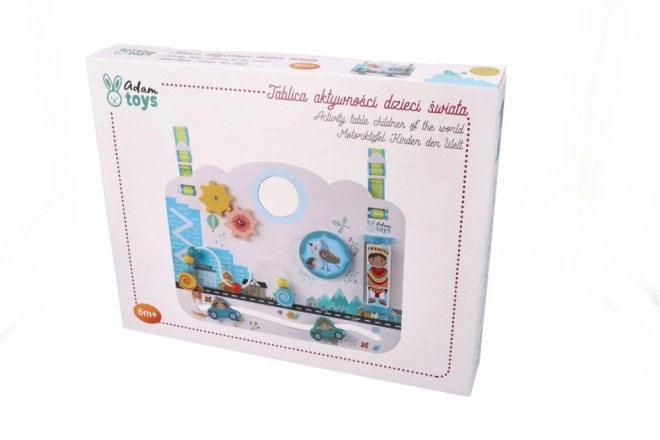 Activity Board for Toddlers Adam Toys