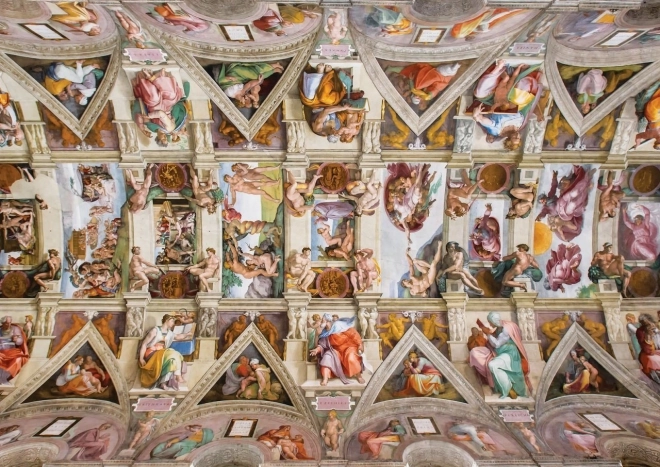 Art Puzzle Museum Series: Ceiling of the Sistine Chapel 3000 Pieces