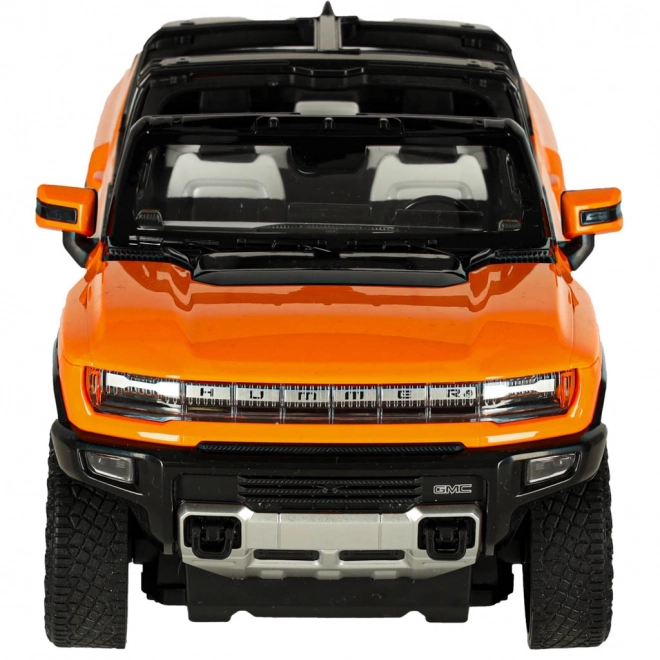 Remote Controlled Hummer EV Car in Orange 1:16