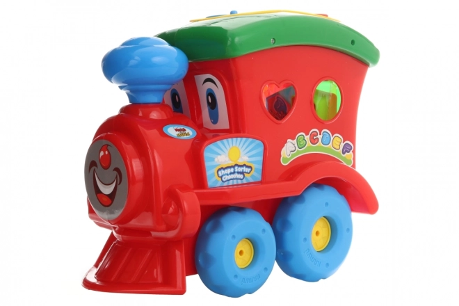 Red Train Shape Sorter Toy