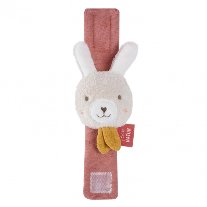 Rattle Bracelet Rabbit by FehnNatur