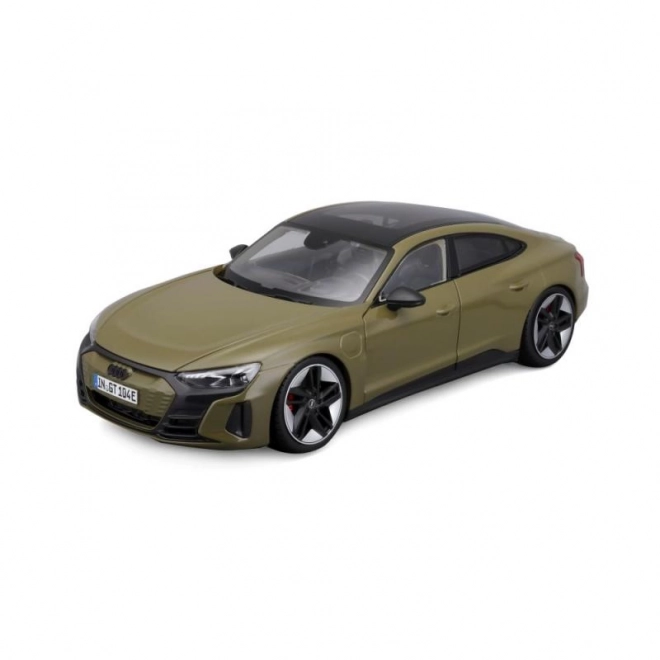 Audi RS e-tron GT Model Car in Tactical Green