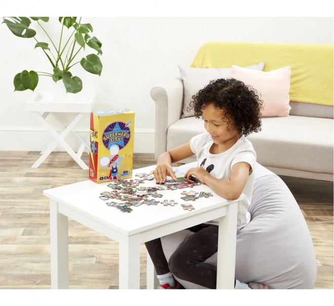 Kids Puzzle Superhero City