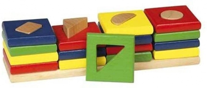 Wooden Shape Sorter Educational Toy