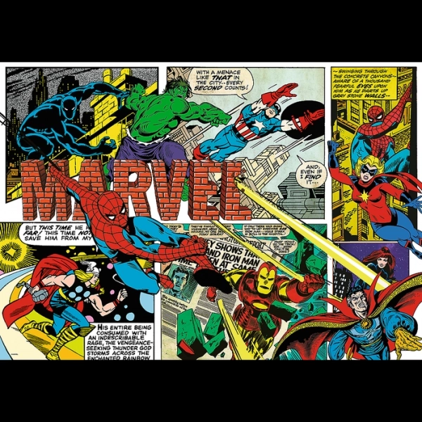 Thousand Piece Puzzle - The Unstoppable Avengers