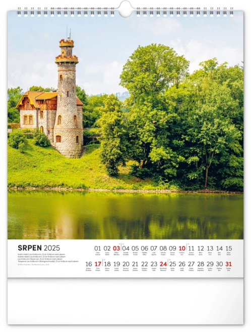 Wall Calendar Water Kingdom 2025