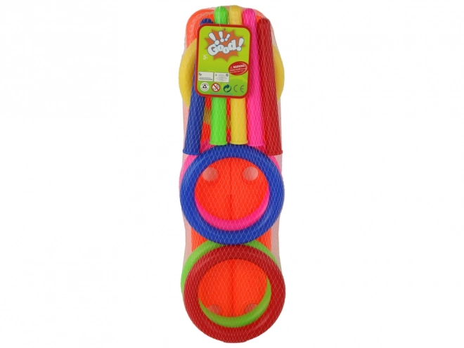 Colorful Ring Toss Game