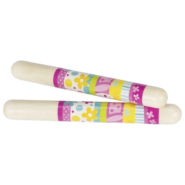 Goki Musical Rhythm Sticks with Flowers