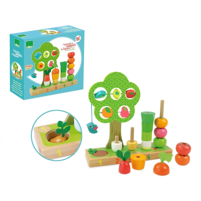 Vilac Learn to Count Garden Game