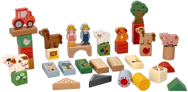 Wooden Adventure Farm Blocks