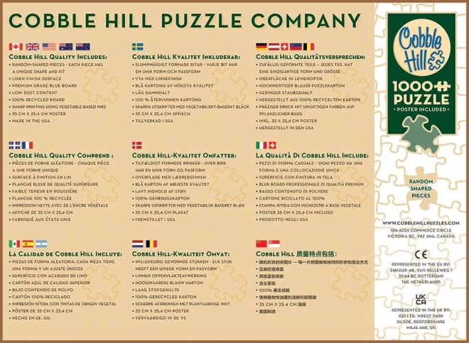 Puzzle Veverky Doma 1000 Pezzi Cobble Hill