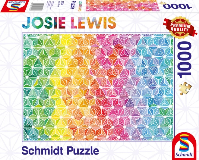 Colorful Triangles Puzzle 1000 Pieces