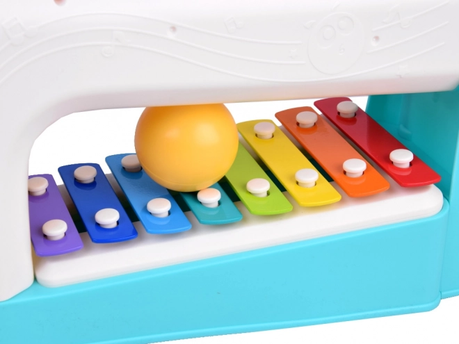 2-in-1 Xylophone with Hammer Toy