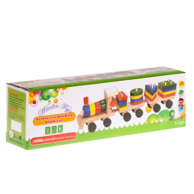 Wooden Train Puzzle and Sorter