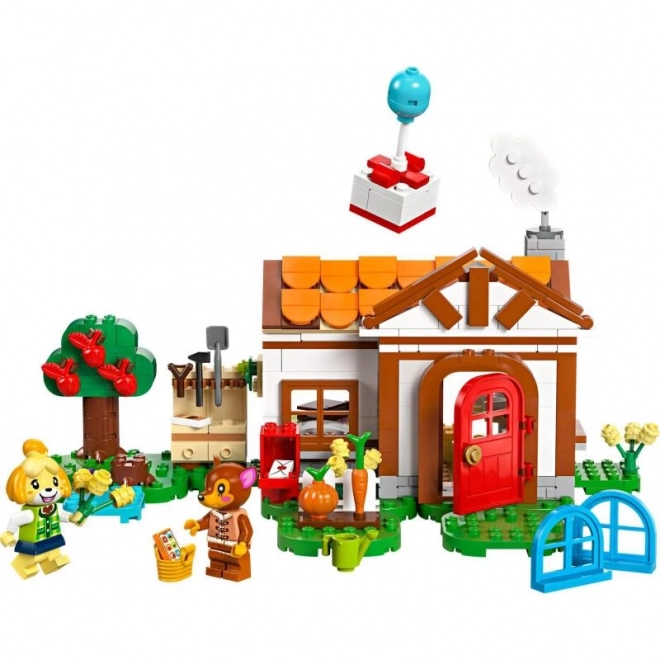 Visit with Isabelle Building Set from Animal Crossing