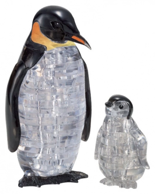 3D Crystal Puzzle Penguins