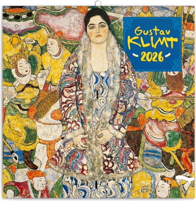 Jegyzetnaptár Gustav Klimt képeivel 2026