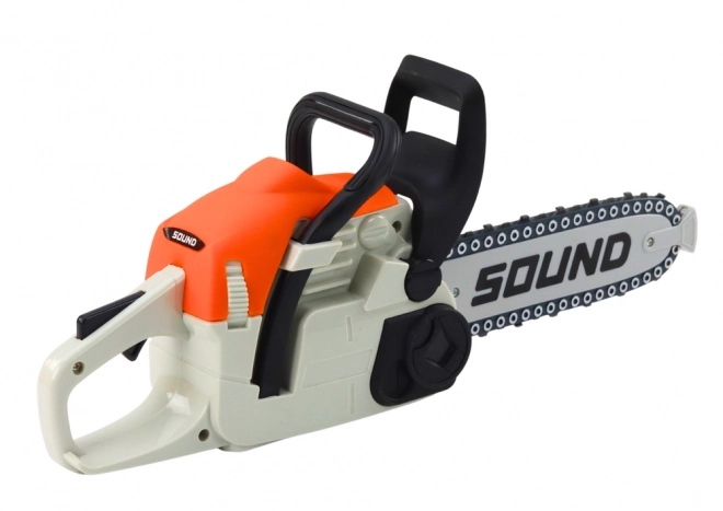 Toy Chainsaw with Moving Chain and Sounds