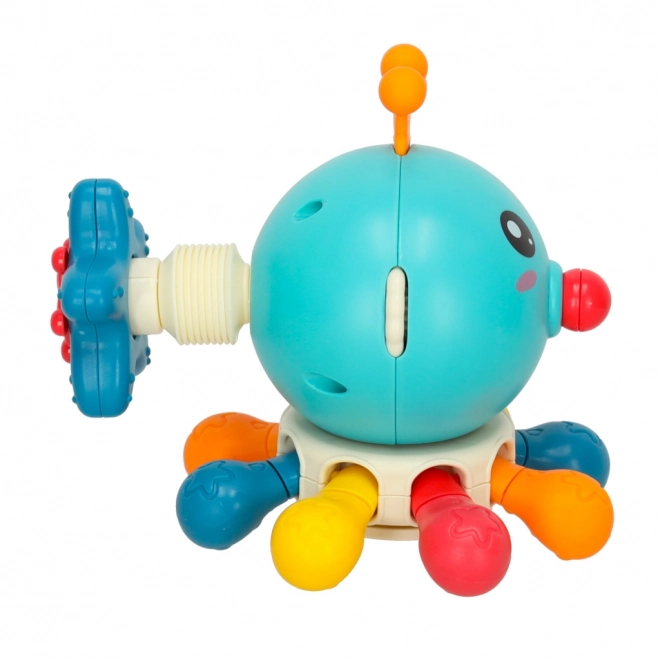 Octopus Sensory Toy for Infants Blue