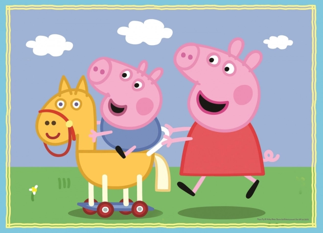 Trefl Peppa Pig 4-in-1 Puzzle Set