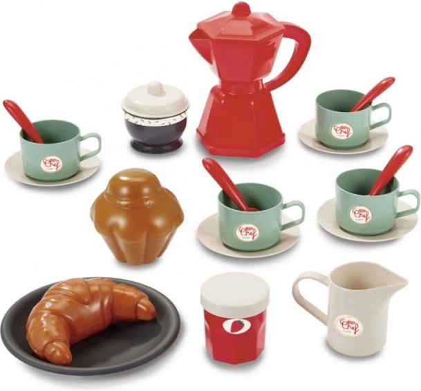 Ontbijtkarretje met accessoires