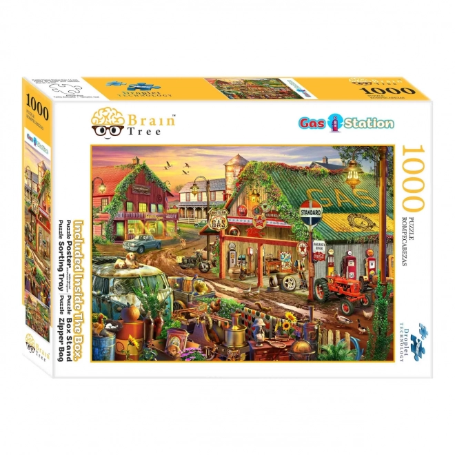 Brain Tree Puzzle Gas Station 1000 Pieces