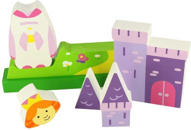 Magical castle design made from quality wood