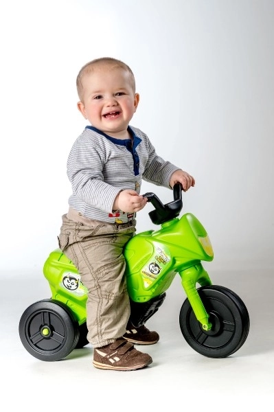 Police Toy Balance Bike – Green