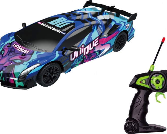Remote Control Light-Up Car