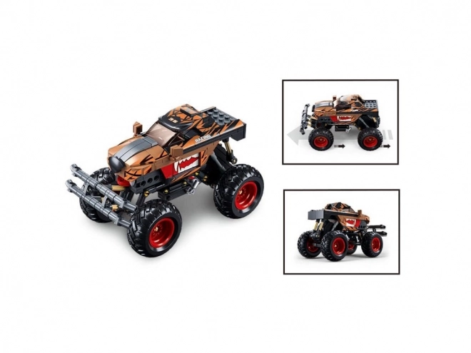 Sluban Pullback Orange-Black Racing Off-road