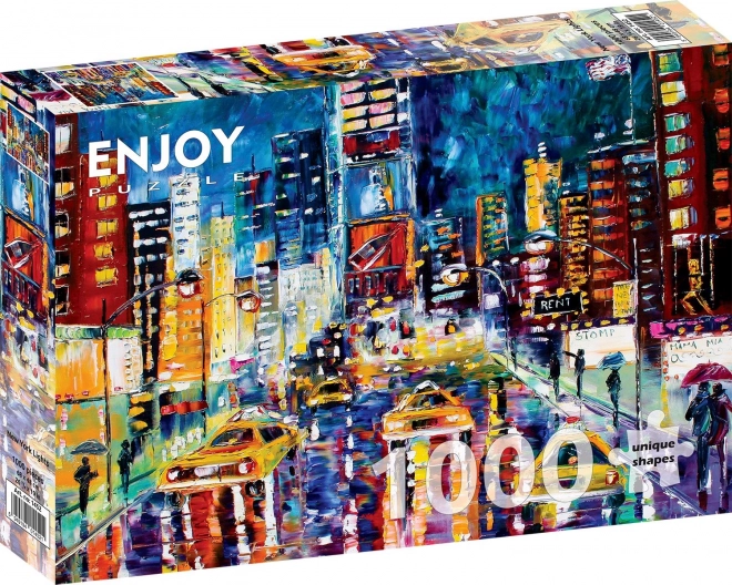 Enjoy Puzzle New York Lights 1000 Pieces