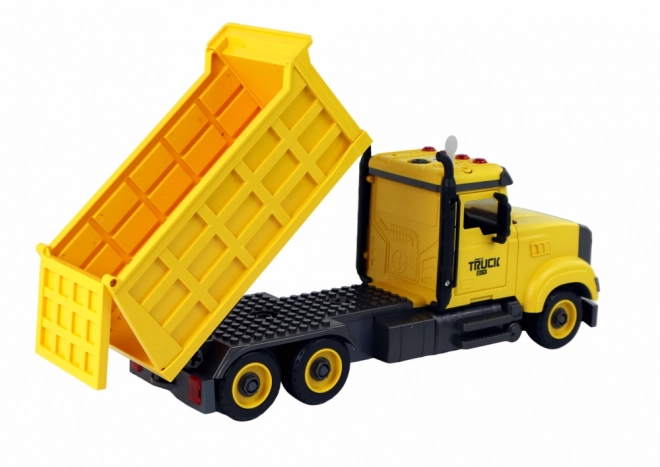 Yellow Interactive Construction Truck with Sounds