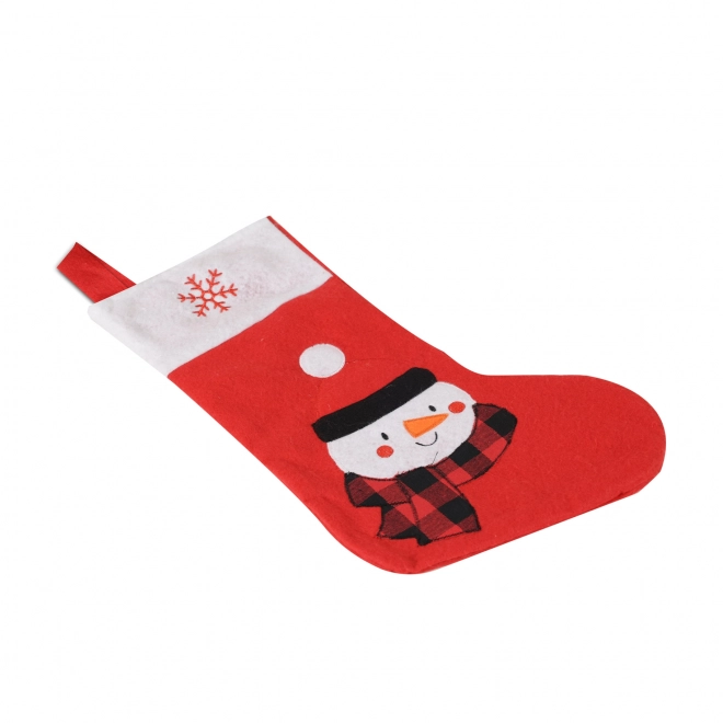 Christmas Stocking with Snowman