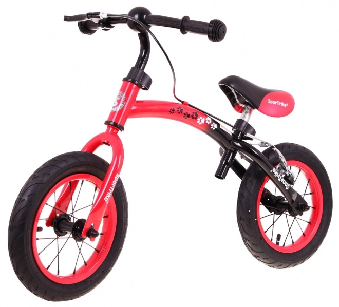 Children's Balance Bike Boomerang SporTrike Red