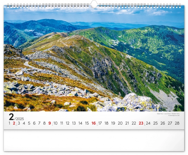 Notique Wall Calendar Magical Tatras 2025