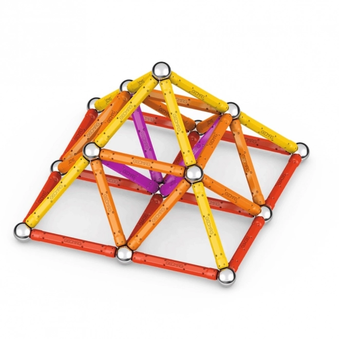 Magnetic Building Blocks - Classic Recycled 93 Pieces - Orange