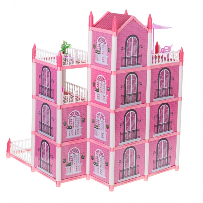 Pink Dollhouse Villa DIY