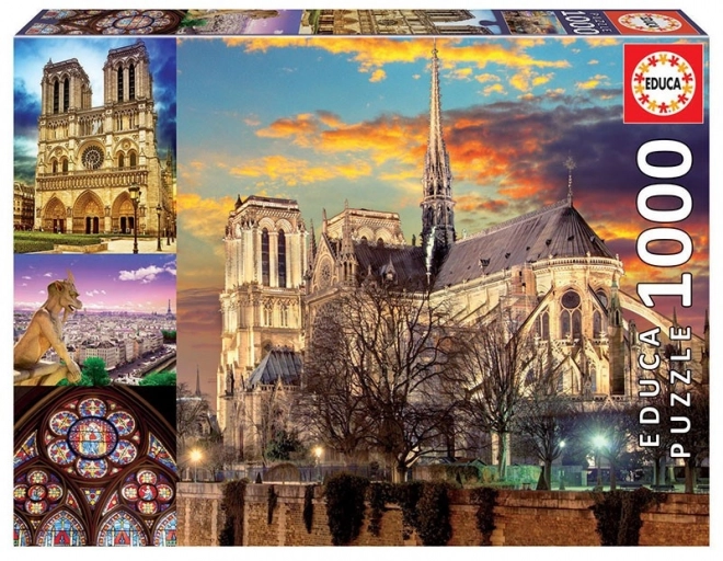 Educa notre dame collage puzzle 1000 pieces