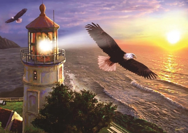 Flight at Dawn 1000 Piece Puzzle