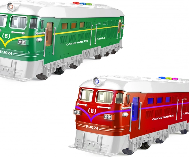 Train à inertie avec effets